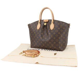 LOUIS VUITTON Monogram Boesi NM MM Tote Shoulder Bag Brown M45987 90280797